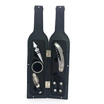 5 PIECE WINE BOTTLE DELUXE ACCESSORY GIFT SET