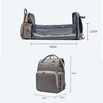 2 -In-1 Multifunctional Travel Bag & Crib