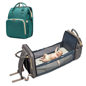 2 -In-1 Multifunctional Travel Bag & Crib