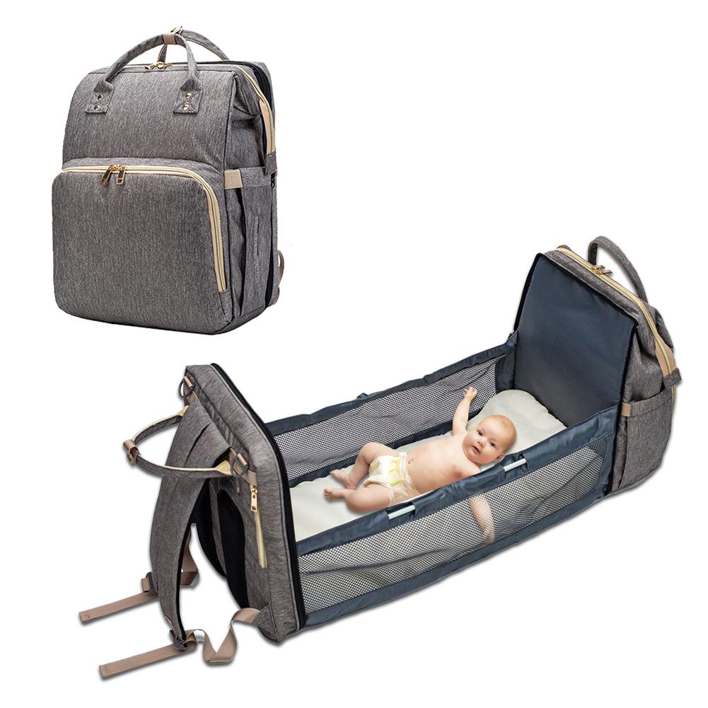 2 -In-1 Multifunctional Travel Bag & Crib