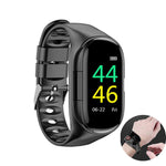 2-in-1 Smart Watch + Earbuds Tracker