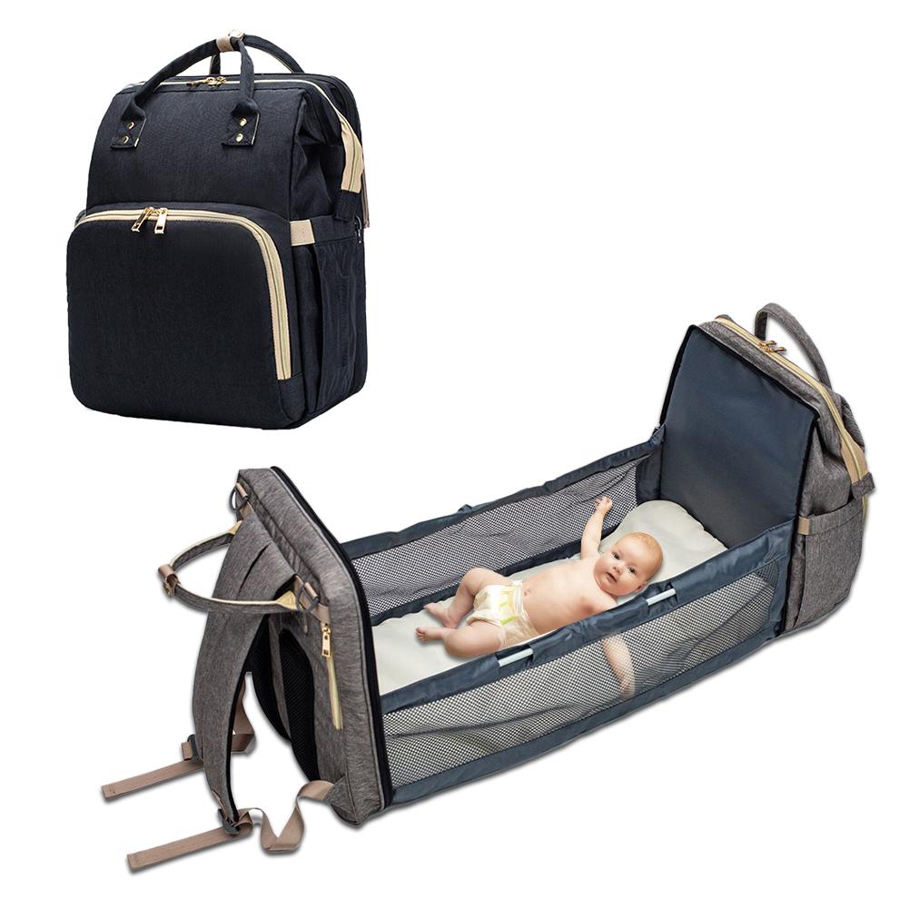 2 -In-1 Multifunctional Travel Bag & Crib