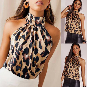 Leopard Print Blouses