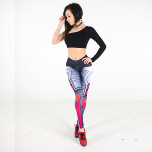 CyberGirl Designer Fitness Leggings