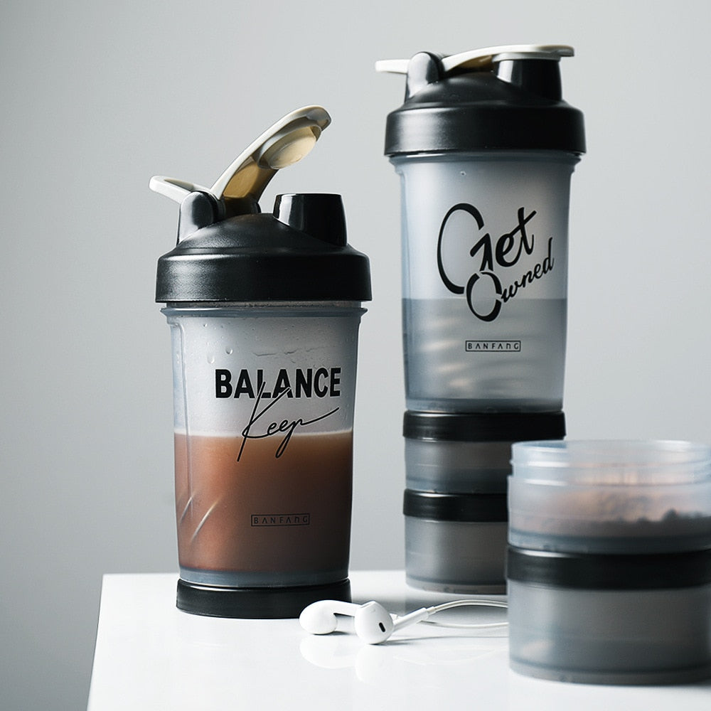 The Dual Supplement and Protein Shaker