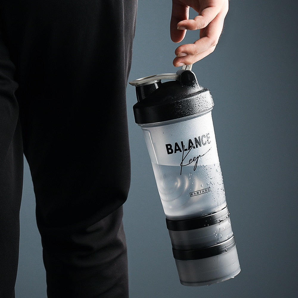 The Dual Supplement and Protein Shaker