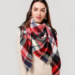 Winter Women Cashmere Scarves Luxury Pashmina