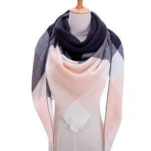 Winter Women Cashmere Scarves Luxury Pashmina