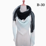 Winter Women Cashmere Scarves Luxury Pashmina