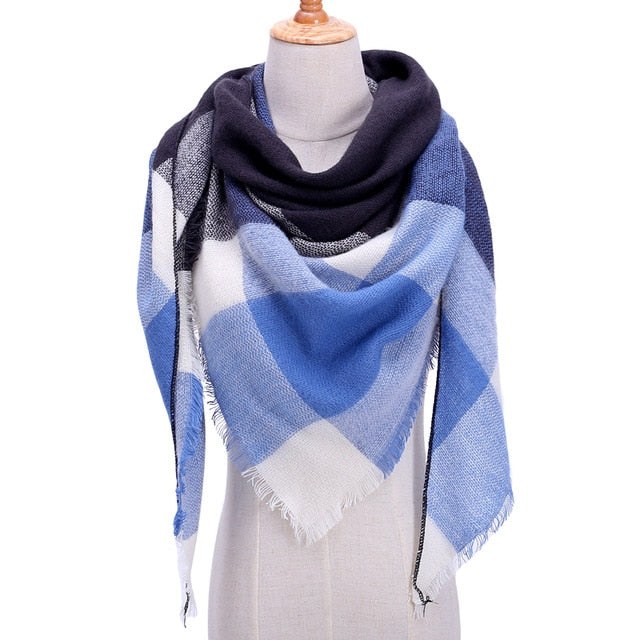 Winter Women Cashmere Scarves Luxury Pashmina