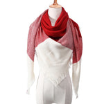 Winter Women Cashmere Scarves Luxury Pashmina