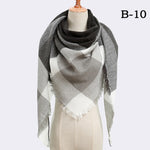 Winter Women Cashmere Scarves Luxury Pashmina