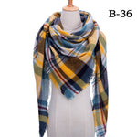 Winter Women Cashmere Scarves Luxury Pashmina