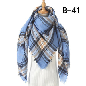 Winter Women Cashmere Scarves Luxury Pashmina