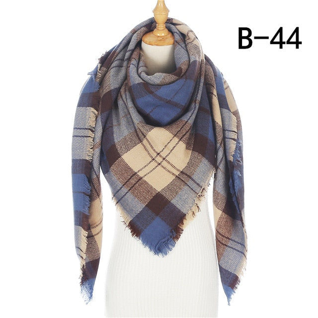 Winter Women Cashmere Scarves Luxury Pashmina