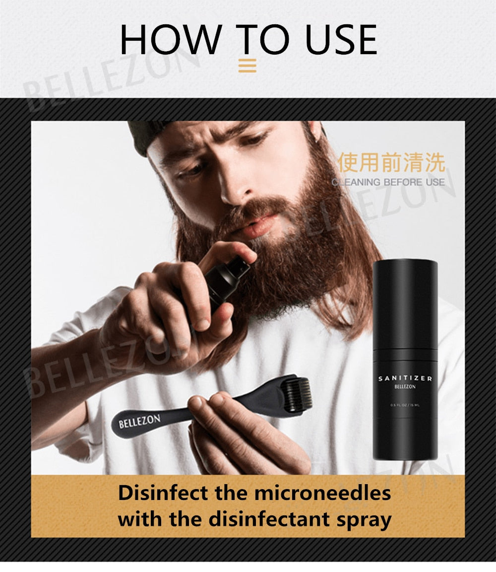 4 Pcs/set Beard Growth Kit