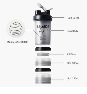 The Dual Supplement and Protein Shaker